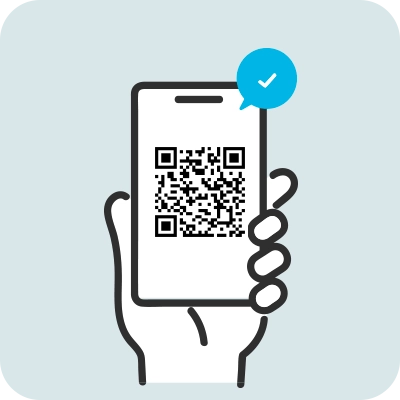 QRコードからeSIMを読み込み