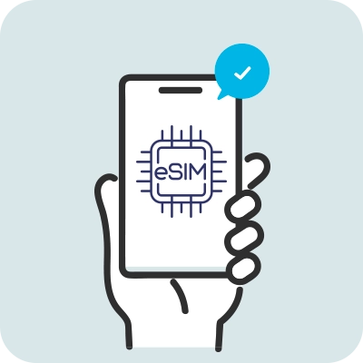 eSIMをアクティベート