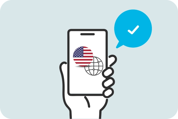 海外でインターネット開始