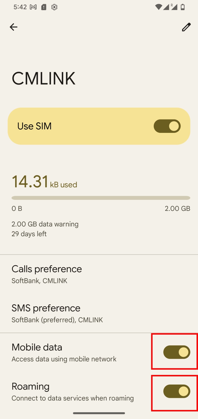 STEP14 Data Roaming