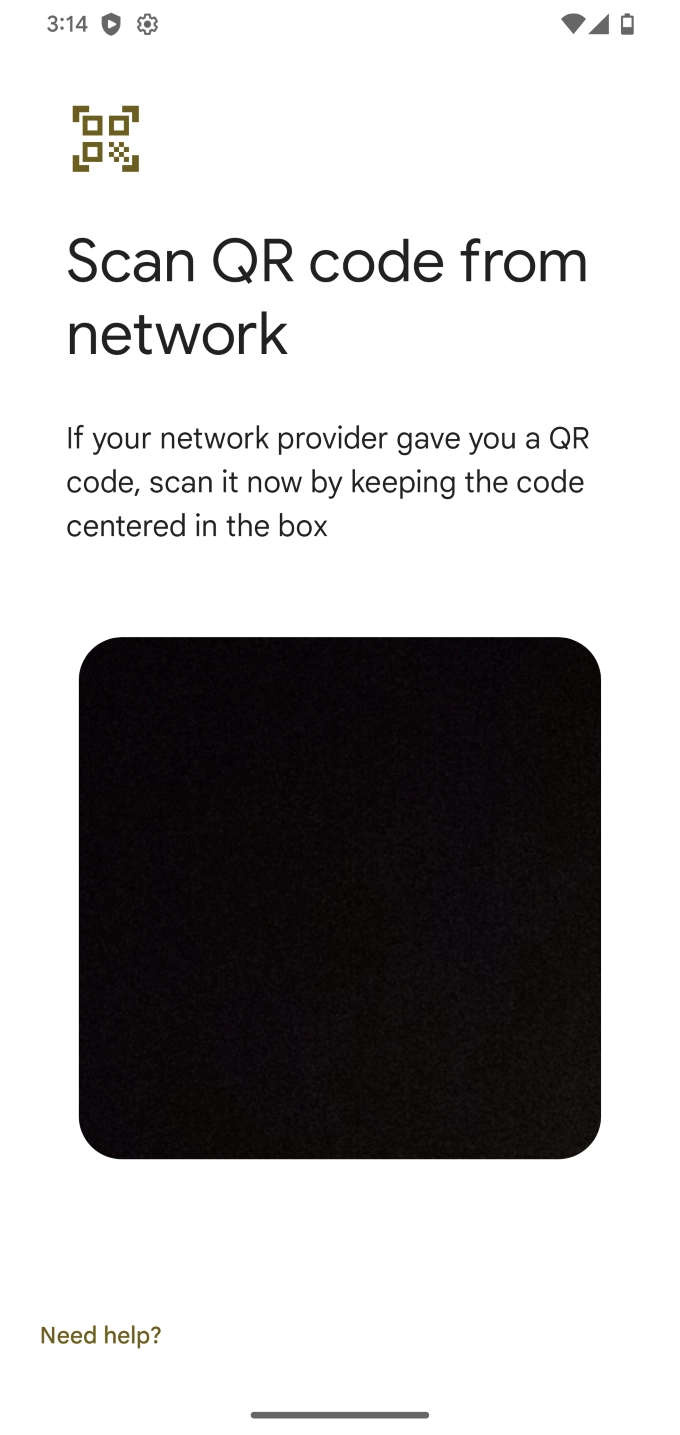 STEP5 Scan Network QR Code