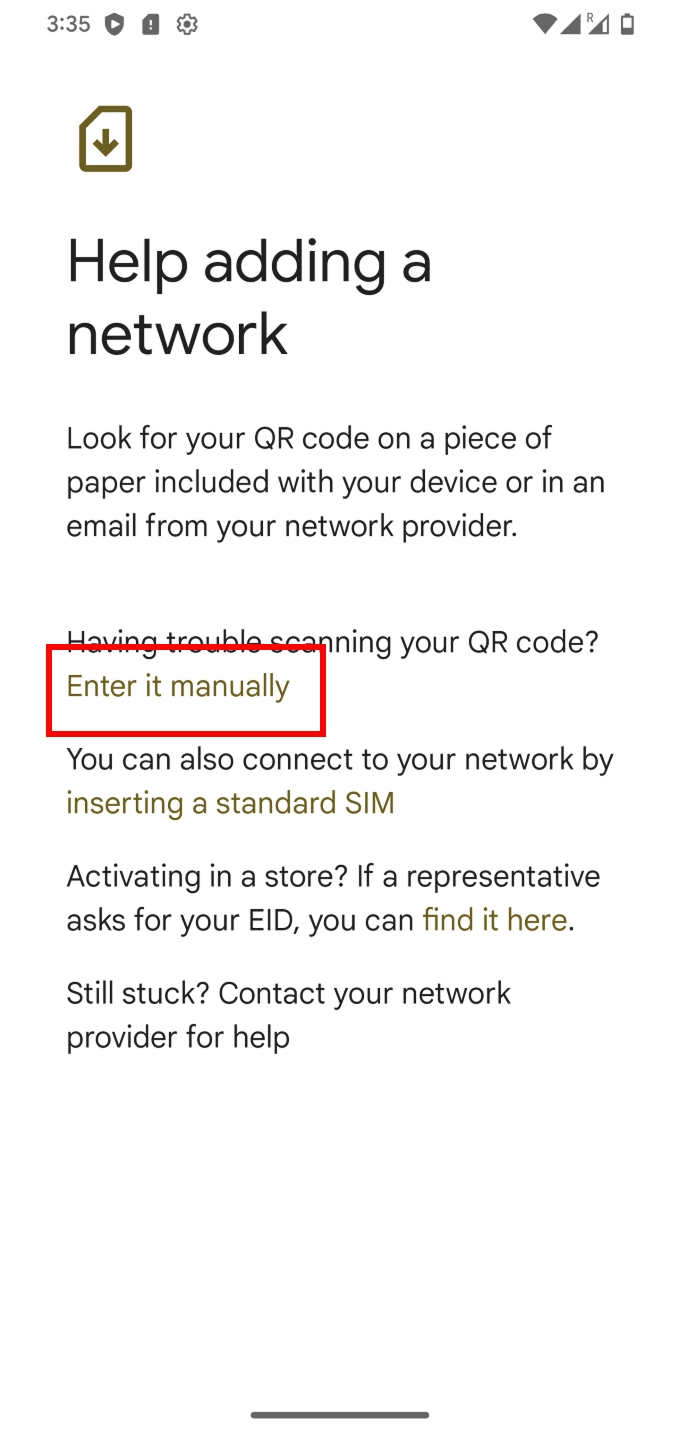 STEP5-2 Manual entry
