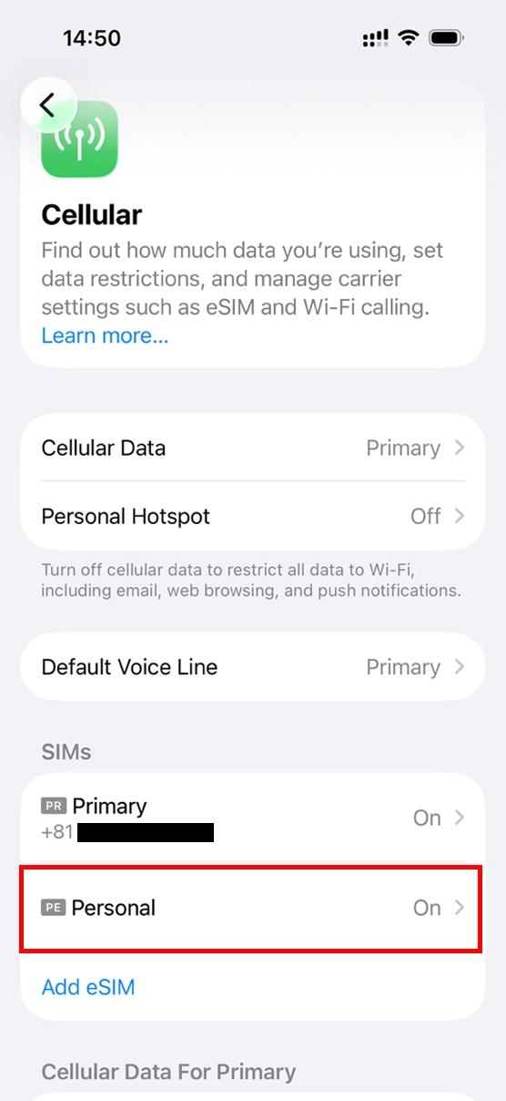 STEP10 Cellular Data